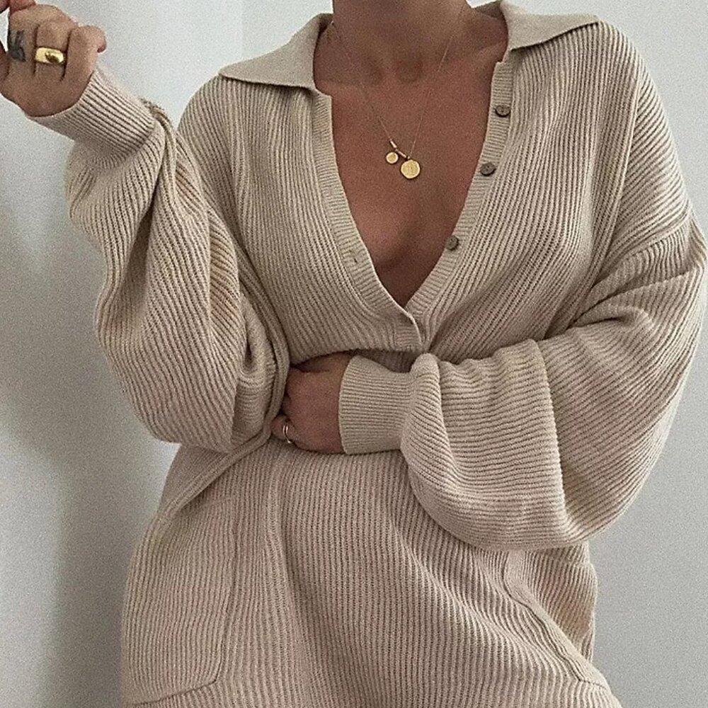 NWT: Free People Picnic Sweater Romper Size Large - Picture 2 of 9